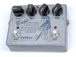 ■ 3) sobbat/ソバット ベース用オーバードライブ BASS DRIVE BREAKER DB-BASS エフェクター ε