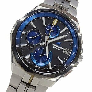 １円～ カシオ CASIO オシアナス マンタ OCW-S5000E-1AJF 時計 メンズ ブランド タフソーラー 電波 Bluetooth搭載 チタン(v0079085300)