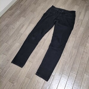 ★G-STAR RAW MIDGE CODY MID SKINNY スキニーデニム ブラックジーンズ ストレッチパンツ サイズ26 ジースターロウ ミッジコーディ 古着の画像2