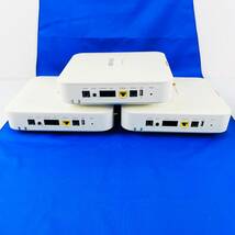 815【通電OK／3台セット】 BUFFALO WAPM-1750D AirStation Pro ホワイト 白 無線LAN アクセスポイント AP 管理機能 バッファロー 通信機器_画像3