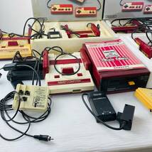 ★71 【ジャンク品】ファミリーコンピューター FC ディスクシステム バーコードボーイ 本体まとめ FAMILY COMPUTER　_画像6