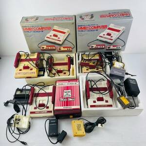 ★71 【ジャンク品】ファミリーコンピューター FC ディスクシステム バーコードボーイ 本体まとめ FAMILY COMPUTER　