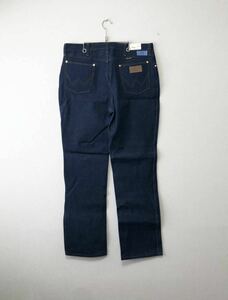 80's USA製 DEAD STOCK Wrangler VINTAGE 946DEN デッドストック ラングラー ビンテージ フラッシャー付き デニム パンツ ジーパン 濃紺 