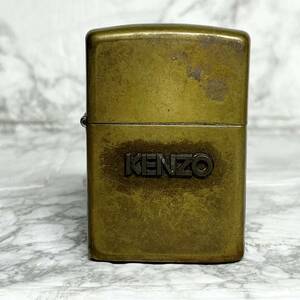 ZIPPO ジッポー KENZO ケンゾー オイルライター 喫煙具 ロゴ コレクション ゴールド