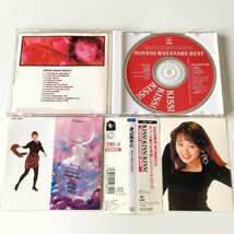 【フォトカード・帯付】渡辺美奈代 ベスト盤/KISS!KISS!KISS!/MINAYO WATANABE BEST(CSCL-1084)瞳に約束/恋愛紅一点/おニャン子クラブ_画像4