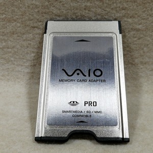 ●○SONY VAIO PCカード メモリーカードアダプター VGP-MCA10○●