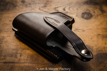 （黒）S&W M59用 バックサイドホルスター ドックホルスター 初期タイプ 【Jon & Maggy Factory】プロップ レプリカ ホルスター_画像8