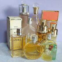 ★ブランド６種類・香水.フレグランス★CHANEL４本・ Dior２本・NINA RICCI２本・cＫ１本・ESTEE LAUDER１本・BVLGARIミニ２本★全１２種類_画像1