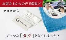 【新品即決】タグ無し マイクロファイバークロス 1袋36枚入り×2袋（72枚) 40×40cm（ブルー）_画像8