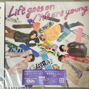 【訳あり特価処分 新品 48時間以内発送】King＆Prince／Life goes on/We are young[通常盤初回]