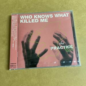 未開封 THE PRACTICE/WHO KNOWS WHAT KILLED ME Yamadirt(Screaming Fat Rat/Bottledirt) Gentarow(EEVEE) 8ROOF 検)77Punk Snuffy Smile