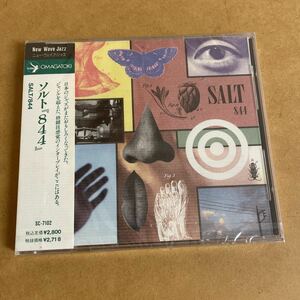 未開封 SALT/844 ソルト 早川岳晴(麗蘭/CHABO/梅津和時/COIL) 石渡明廣(PUNGO/MULL HOUSE) 藤井信雄(坂田明トリオ/ジュリエッタ・マシーン)