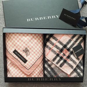 BURBERRY バーバリー 　ハンカチ　ノバチェック　タオルハンカチ　