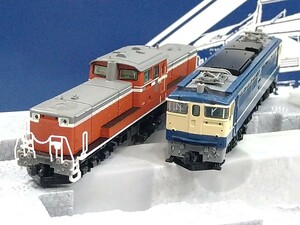 【未走行品】TOMIXさよなら出雲セットから EF65 1100★DD51 1186★14系寝台スハネフ14 オハネ14 オロネ14 オハネ14 オハネ14３段寝台７両　