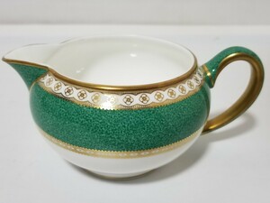 未使用保管品 WEDGWOOD ウェッジウッド クリーマー ユーランダー パウダーグリーン