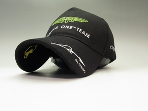 1円スタート 新品未使用 アストンマーチン フォーミュラチーム キャップ 帽子 /244/ 野球帽 ゴルフキャップ メンズ 