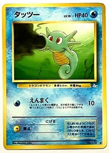 タッツー lv.19　ポケモンカード　旧裏　No.116　旧裏面　ポケットモンスター　旧　pokemon card game ポケカ