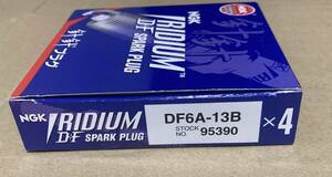 NGK イリジウムDF DF6A-13B (95390) 4本 ホンダ フィット GE6 GE7 ハイブリッド GP4 インサイト ZE3 CR-Z ZF1 1/23