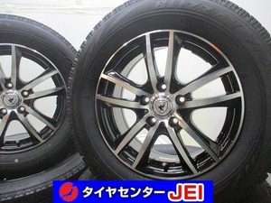 16インチ 215/65R16 6.5J+53 114.3 C-HR/オデッセイ 中古スタッドレスタイヤアルミホイール【4本セット】送料無料(SA16-3928）