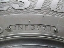 165R13 8PR 8.5分山 ブリヂストン ブリザックVL1 2021年製 中古スタッドレスタイヤ【4本】送料無料(S13-7049）_画像6