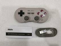 訳アリ品 8BitDo SN30 Pro Bluetooth コントローラー Gクラシックバージョン 美品 正規品_画像3