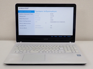  VAIO(SONY) VAIO S15 VJS151C11N Core i3 6100H 2.7GHz マルチ ジャンク