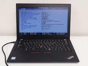 Lenovo ThinkPad X280 Core i5 8250U 1.60GHz 8GB ジャンク②