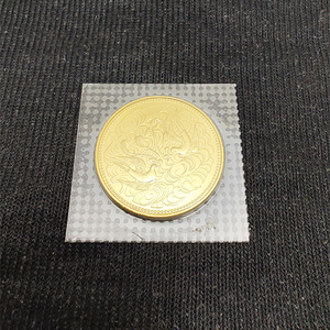 【新品】天皇陛下御在位60年記念硬貨　10万円金貨　昭和62年　K24　24金　純金　コイン　20g