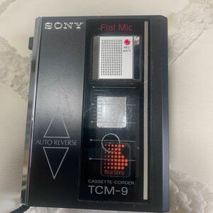 [ текущее состояние товар ]SONY TCM-9 compact кассета магнитофон Sony воспроизведение запись 