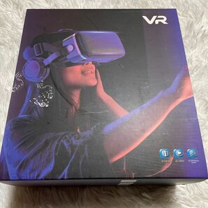VRヘッドセット VRグラス VRヘッドマウントディスプレイ ヘッドホン付 新品未使用