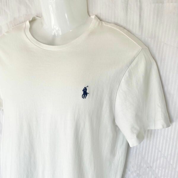 【POLO RALPH LAUREN】 刺繍ロゴ Tシャツ　サイズM