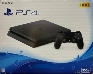 #4361　【中古美品】PS4 本体/箱 セット 500GB 電源コード HDMIケーブル 取扱説明書付 動作未確認　ジャンク品