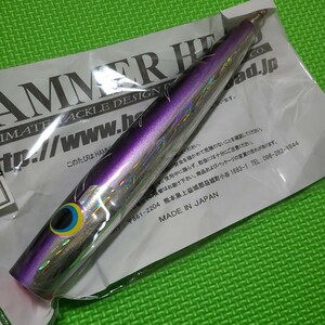 【送料無料】ハンマーヘッド シャラポア 230 スリム 背黒パープル ／ HAMMER HEAD SHARAPOA シャラポワ slim