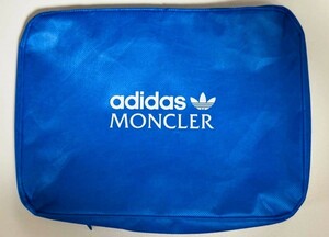 新品同様　レア　adidas アディダス × MONCLER モンクレール　コラボ　ポリエステル　エコポーチ　バッグ　