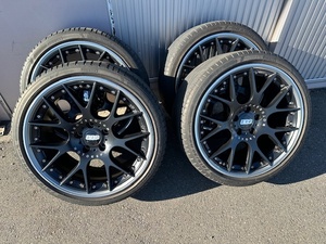 BMW用 BBS CH-R2 サテンブラック中古美品 ガリ傷無 8.5J+32 9.5J+40 pcd120×5穴 20インチ