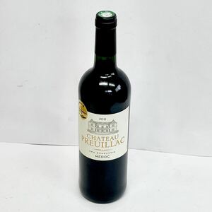 ◆1円スタート◆ボルドー　CHATEAU PREUILLAC MEDOC 赤ワイン　750ml 未開栓　古酒