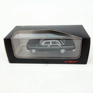 074 キッドボックス 1/43 ENIF トヨタ クラウン エイト 1964年式 VG10型 ブラック ミニカー ※中古難あり