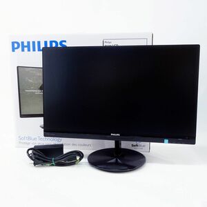 106 PHILIPS フィリップス SoftBlueテクノロジー搭載液晶モニター 23インチ 234E5EDSB/11 液晶ディスプレイ ※中古