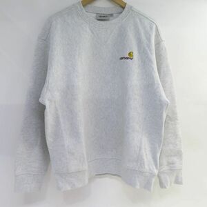 131s Carhartt WIP カーハート AMERICAN SCRIPT SWEAT SHIRT アメリカン スクリプト スウェット トレーナー I025475　Mサイズ ※中古