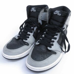 153 NIKE ナイキ AIR JORDAN 1 RETRO HIGH OG エアジョーダン レトロ ハイ 555088-035 US9.5 27.5cm 箱無し ※中古