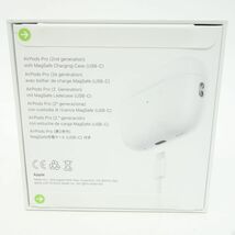 100【未開封】Apple AirPods Pro with Wireless Charging Case (USB-C) MTJV3J/A 第2世代 ノイズキャンセリングイヤホン_画像2