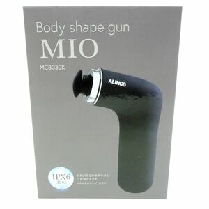 110 【未使用】ALINCO アルインコ BODY SHAPE GUN MIO ボディシェイプガンミオ MCB030K ブラック