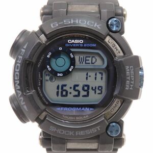 160s CASIO カシオ G-SHOCK FROGMAN フロッグマン GWF-D1000B-1JF タフソーラー 腕時計 ※中古