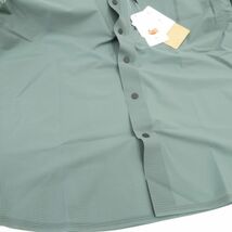 132【未使用】THE NORTH FACE ノースフェイス S/S PARAM SHIRT 半袖シャツ NR22201 Mサイズ バルサムグリーン_画像5