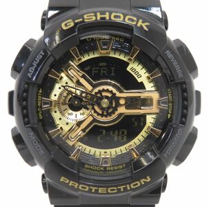 160s CASIO カシオ G-SHOCK GA-110GB-1AJF クオーツ 腕時計 ※中古