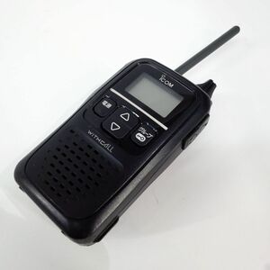 106 iCOM アイコム WITH CALL 特定小電力トランシーバー IC-4110 ブラック ※中古