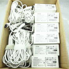 1セット限定 50個まとめ!! EPSON AC アダプタ A461H 24V 1A 24W メガネケーブル付き PX-S05B PXS05W GT-X830 GT-X820など用　中古動作品　