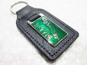 [Spiral] Jaguar (E type ) real leather key holder JAGUAR new goods /E-type/