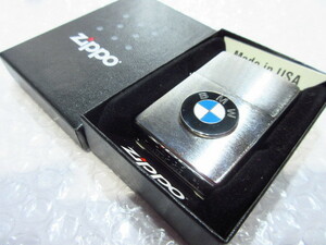 【Spiral】BMW Zippo/ジッポライター・シルバー【type2】新品/スタンダード・エンブレム/