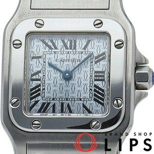  Cartier sun tosgarubeSM quartz euro limitation Logo blue W20064D6 box written guarantee SS lady's clock blue 